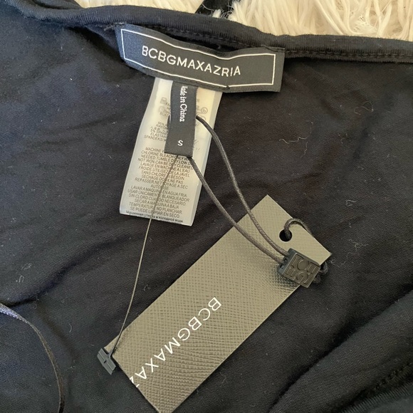 BCBGMAXAZRIA One Shoulded Side Scrunch Blouse - Picture 3 of 3